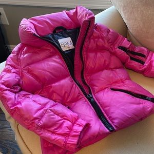 Sam down pink winter jacket size 2T